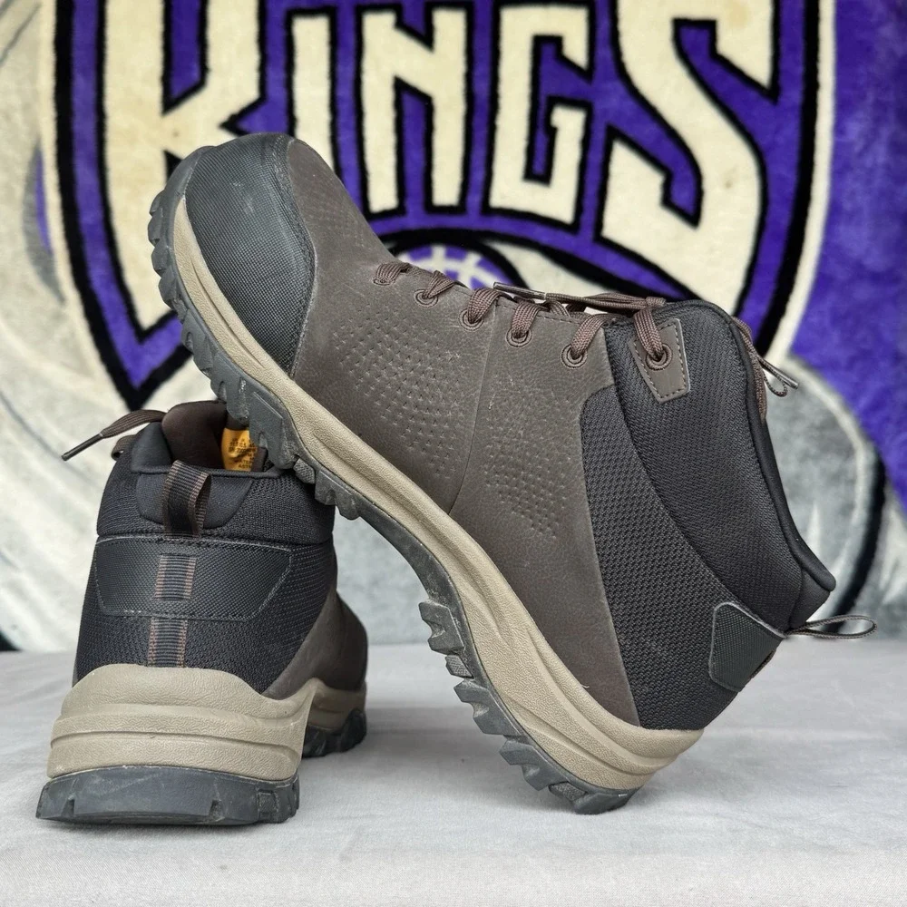 Size 11.5 - SKECHERS Work‎ Relment Comp Toe Men's Work Boots 200248W BRN Wide